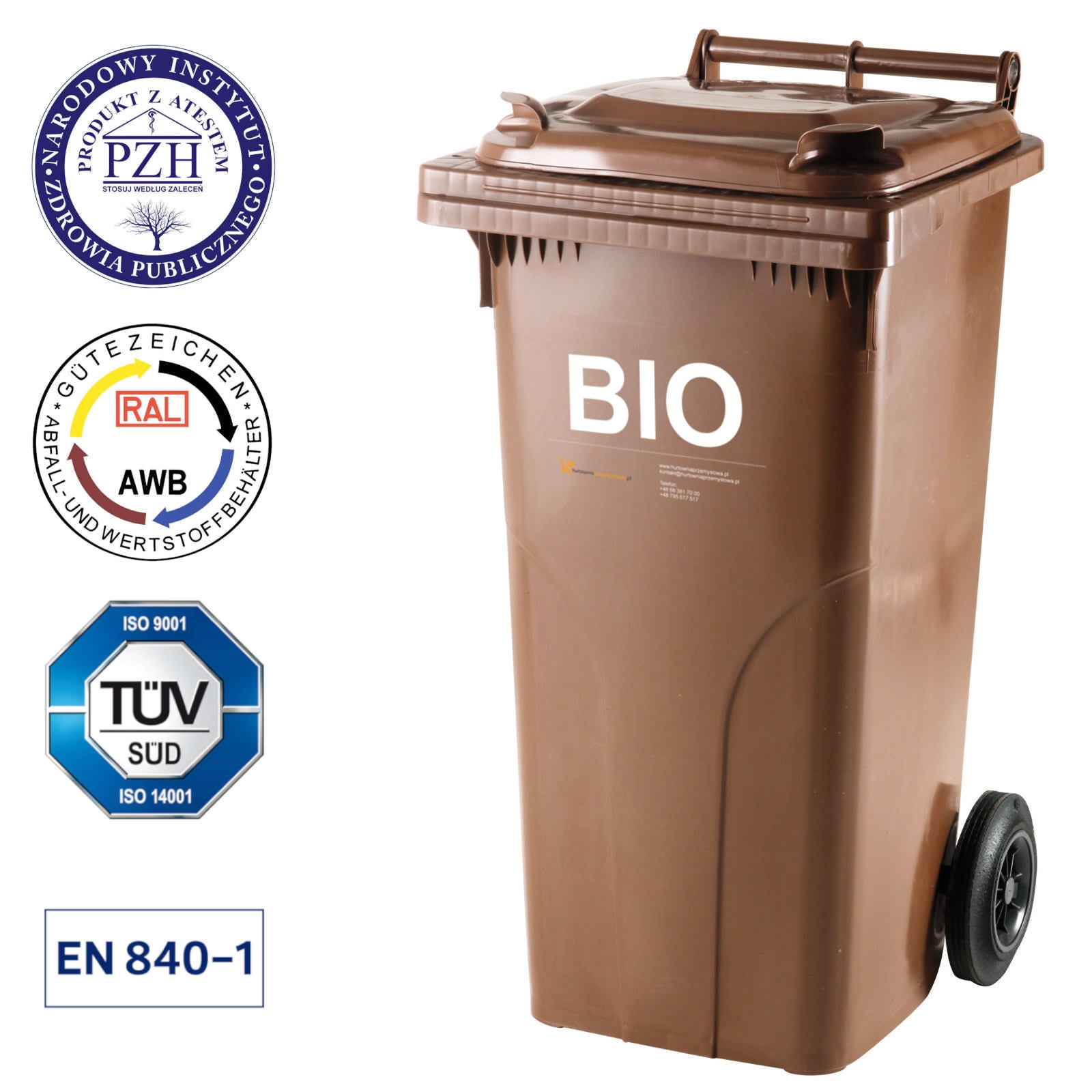 Trash Cans – Bin container for BIO waste and food - Carlat