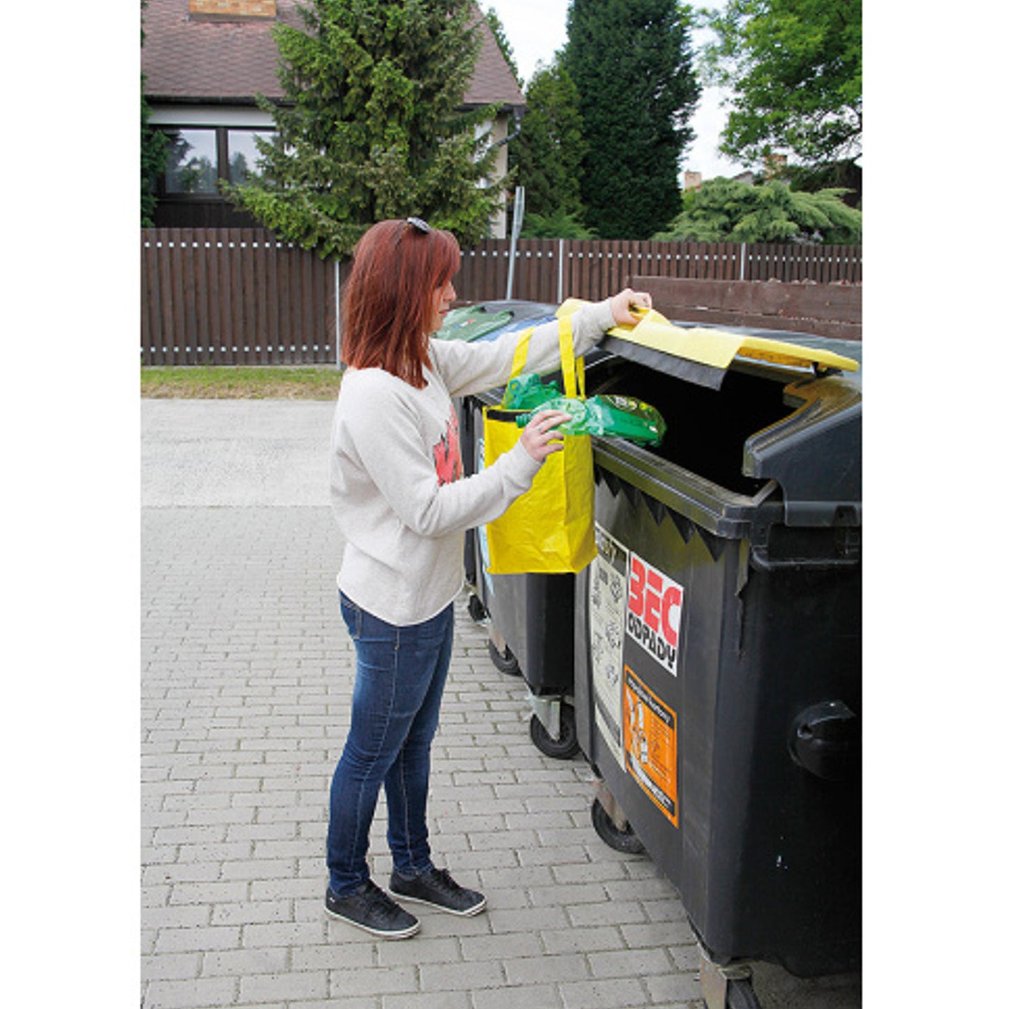 Trash Cans – Durable waste sorting bags, SET of 3 - Carlat