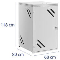 Trash Cans – Garbage bin cover with ventilation holes, 240 - Carlat