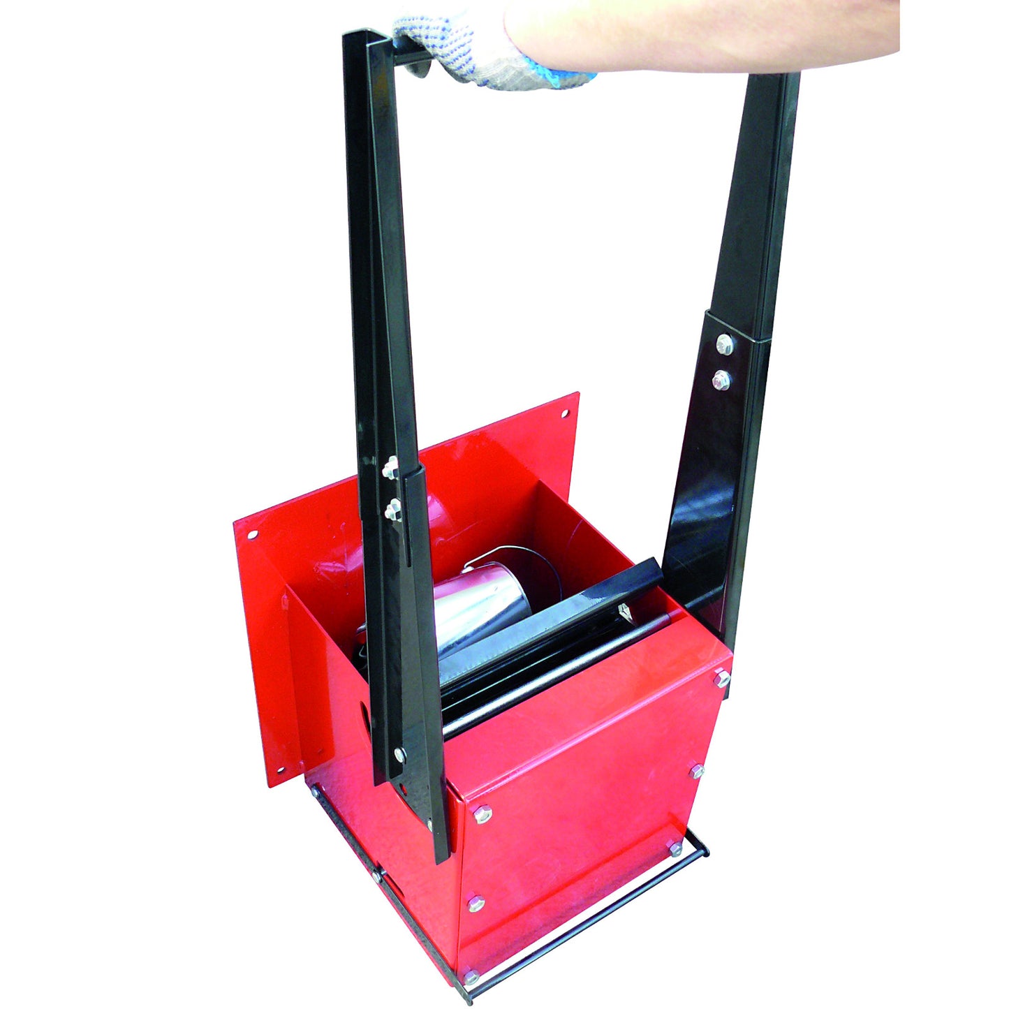 Trash Cans – Industrial press crusher for large metal cans - Carlat