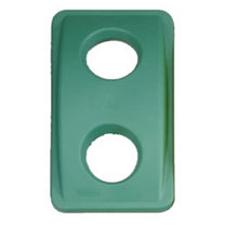 Trash Cans – Lid for Rubbermaid SLIM JIM reg container, - Carlat