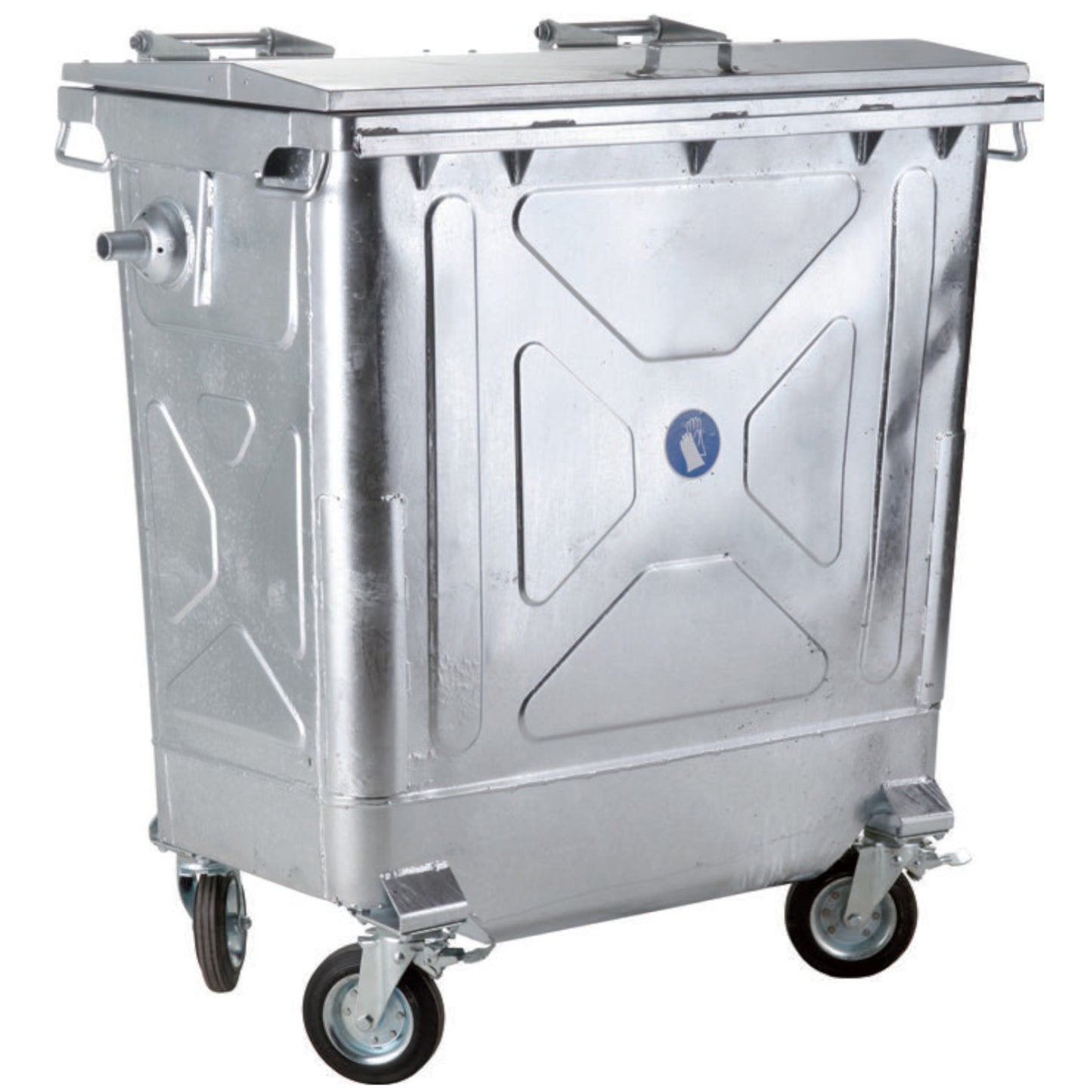 Trash Cans – Metal Steel Waste Container Garbage Ash Refractory - Carlat