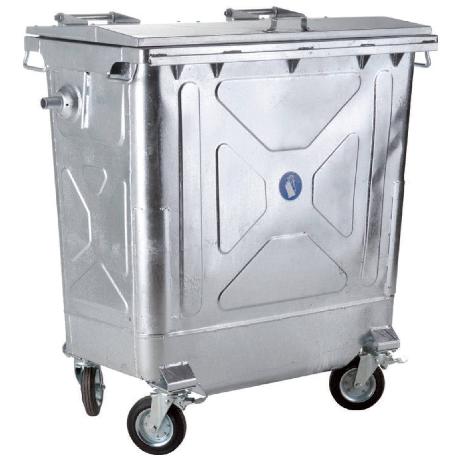 Trash Cans – Metal Steel Waste Container Garbage Ash Refractory - Carlat