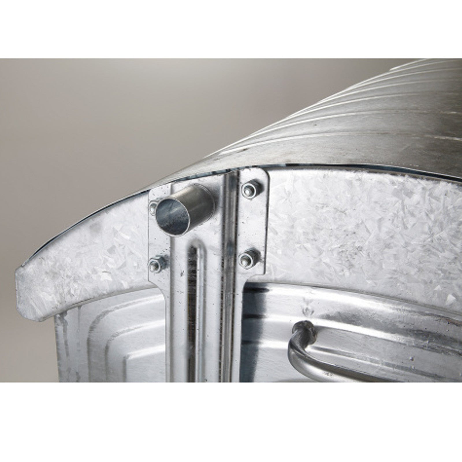 Trash Cans – Metal waste container, rubbish, refractory ash, 1100L - Carlat