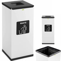 Trash Cans – Steel bin for sorting mixed waste 30.5x30.5x70cm - Carlat