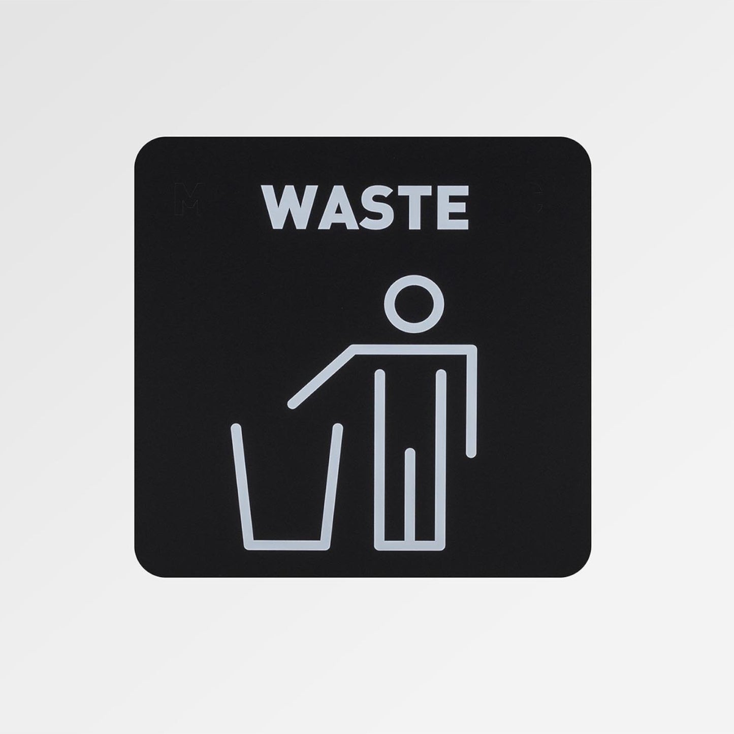 Trash Cans – Steel bin for sorting mixed waste 30.5x30.5x70cm - Carlat