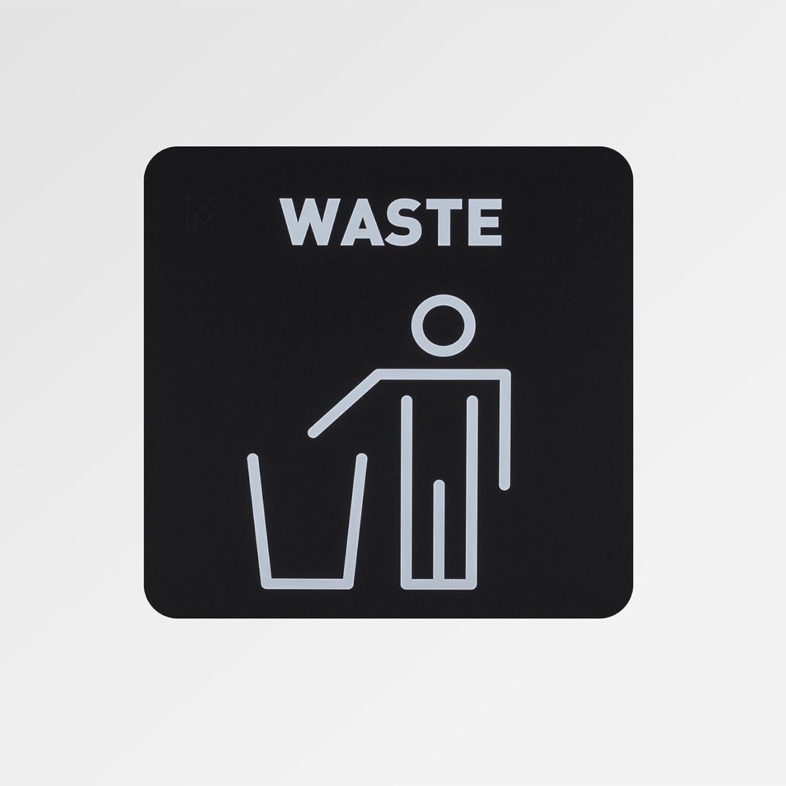 Trash Cans – Steel bin for sorting mixed waste 30.5x30.5x70cm - Carlat