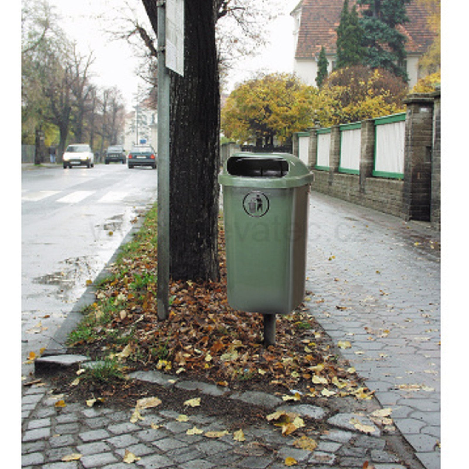 Trash Cans – Street bin, urban garbage container for a - Carlat