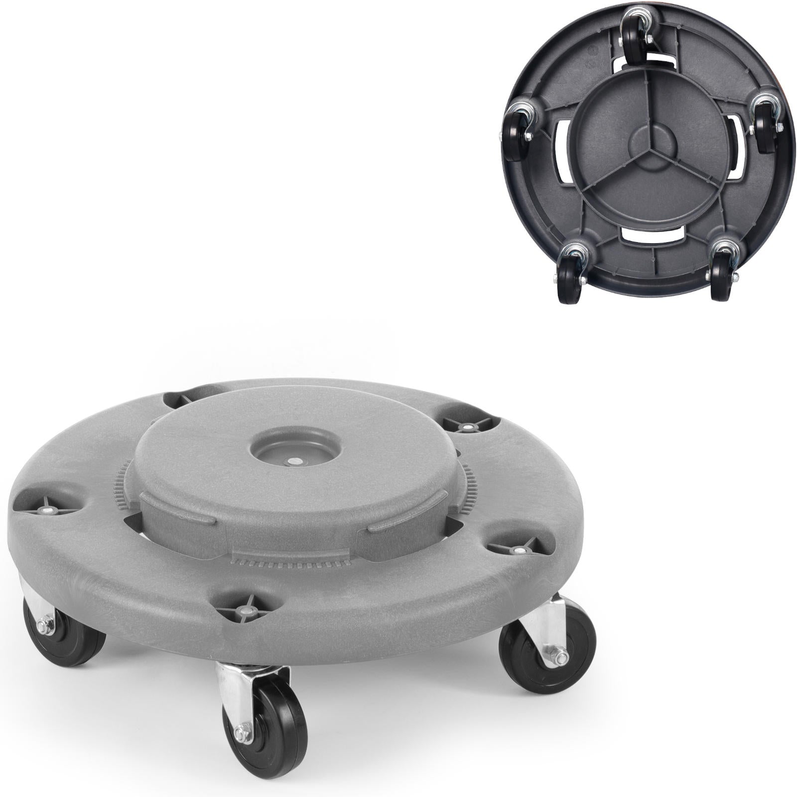 Trash Cans – Trolley base on wheels for a 120L - Carlat
