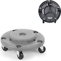 Trash Cans – Trolley base on wheels for a round - Carlat