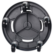 Trash Cans – Trolley base on wheels for a round - Carlat
