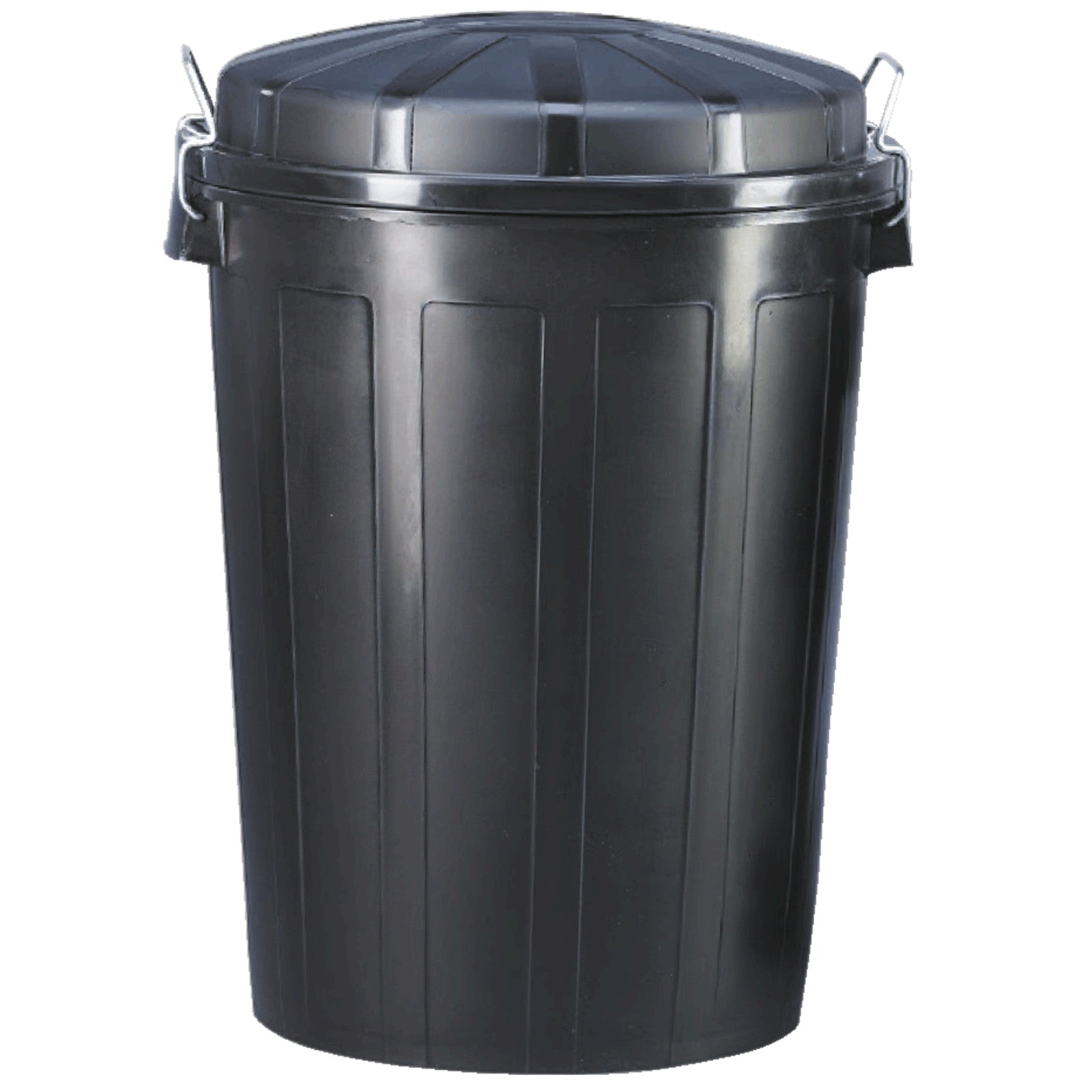 Trash Cans – Universal waste bin container with cover, round, - Carlat