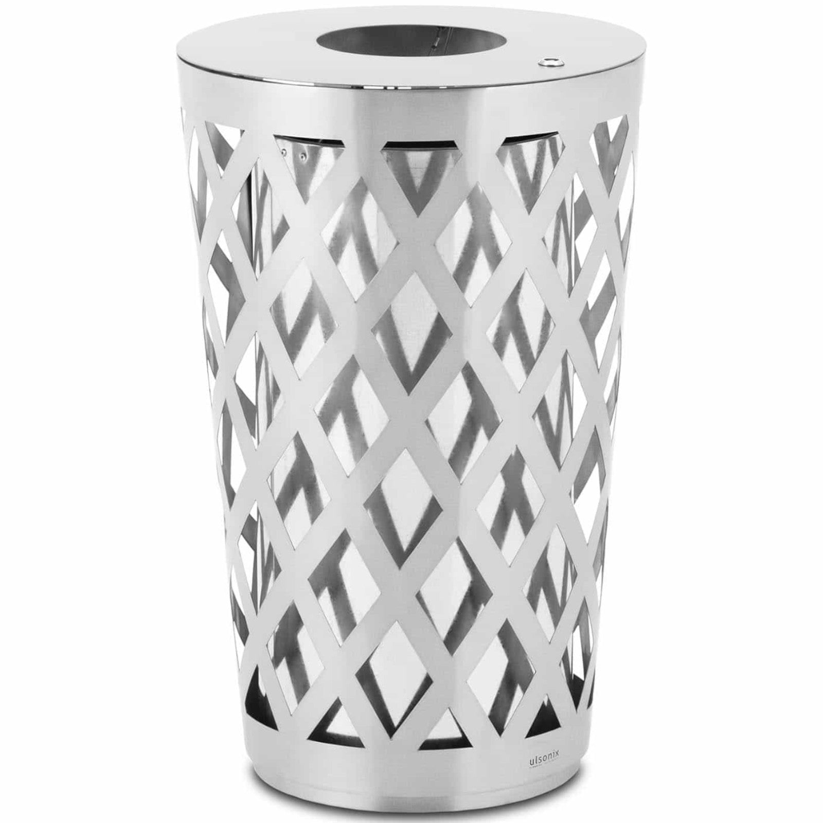 Trash Cans – Urban waste bin, external, round, diameter. 50 - Carlat
