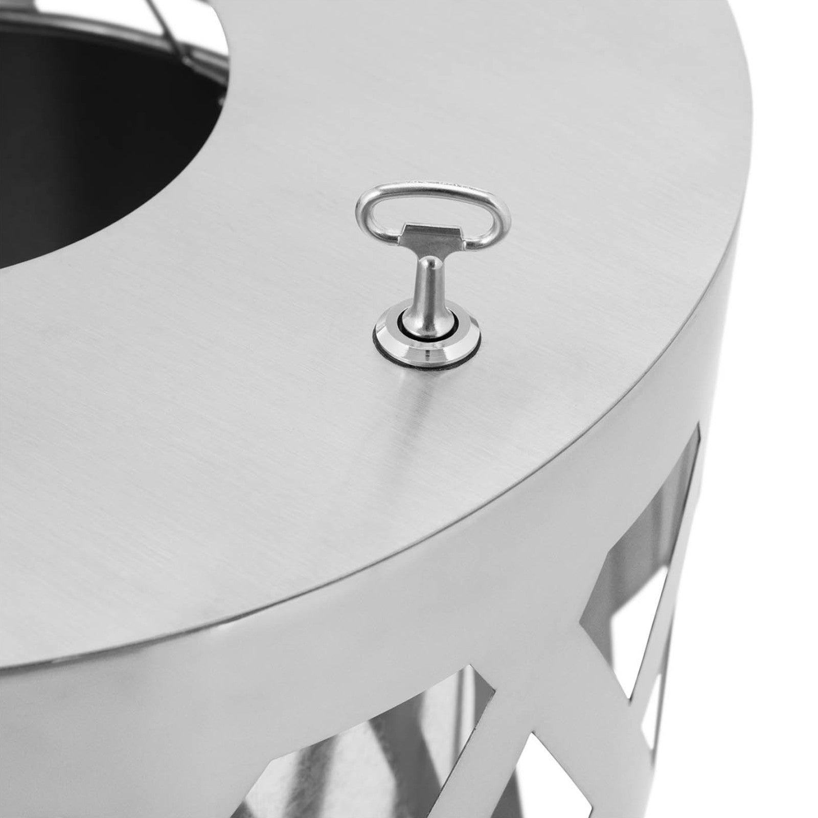 Trash Cans – Urban waste bin, external, round, diameter. 50 - Carlat