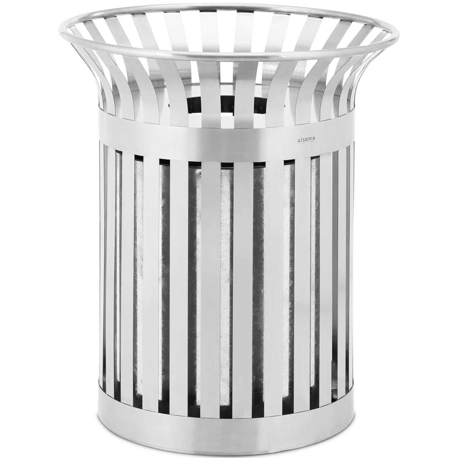 Trash Cans – Urban waste bin, external, round, diameter. 73 - Carlat