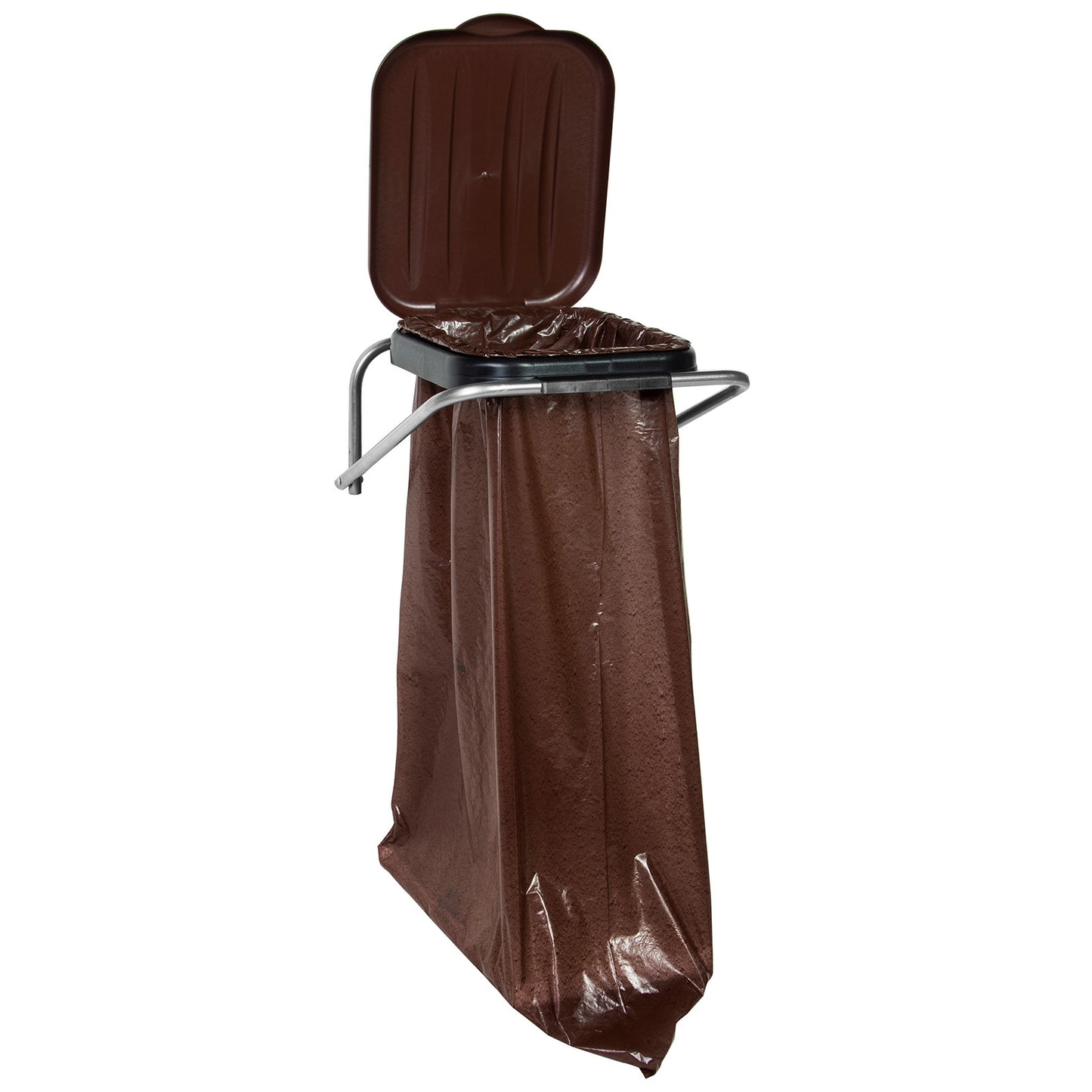 Trash Cans – Wall-mounted holder for segregating brown waste - Carlat