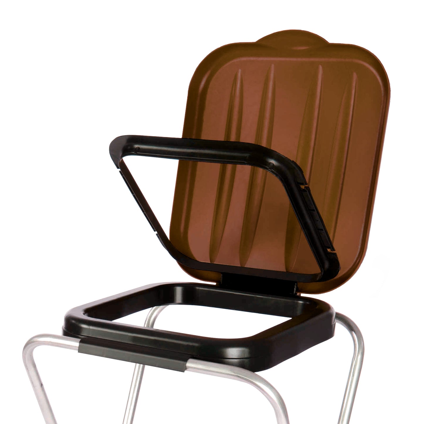 Trash Cans – Wall-mounted holder for segregating brown waste - Carlat