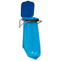 Trash Cans – Wall-mounted holder for waste sorting, blue - Carlat