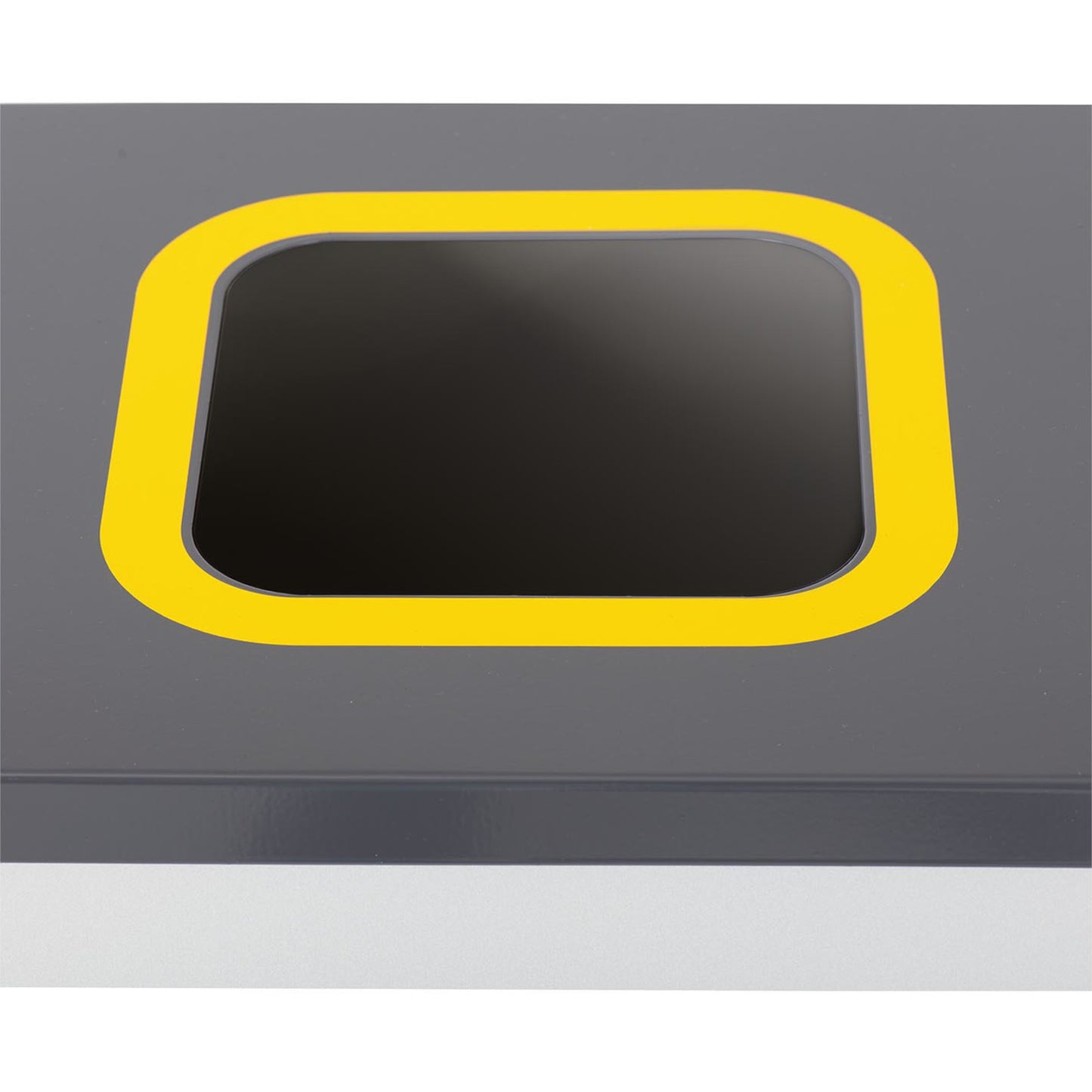 Trash Cans – Waste bin for segregation, 3 chambers, STEEL, - Carlat