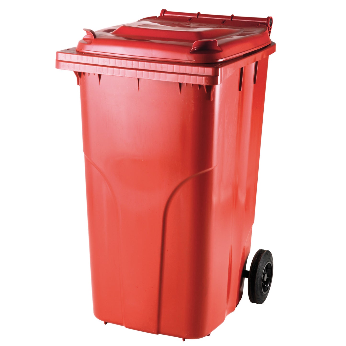 Trash bin for waste and garbage ATESTA Europlast Austria - red 240L - Carlat