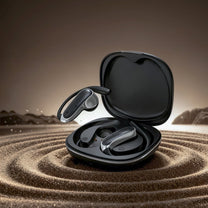 U17Z Bluetooth OWS wireless headphones with earpieces - black - Carlat