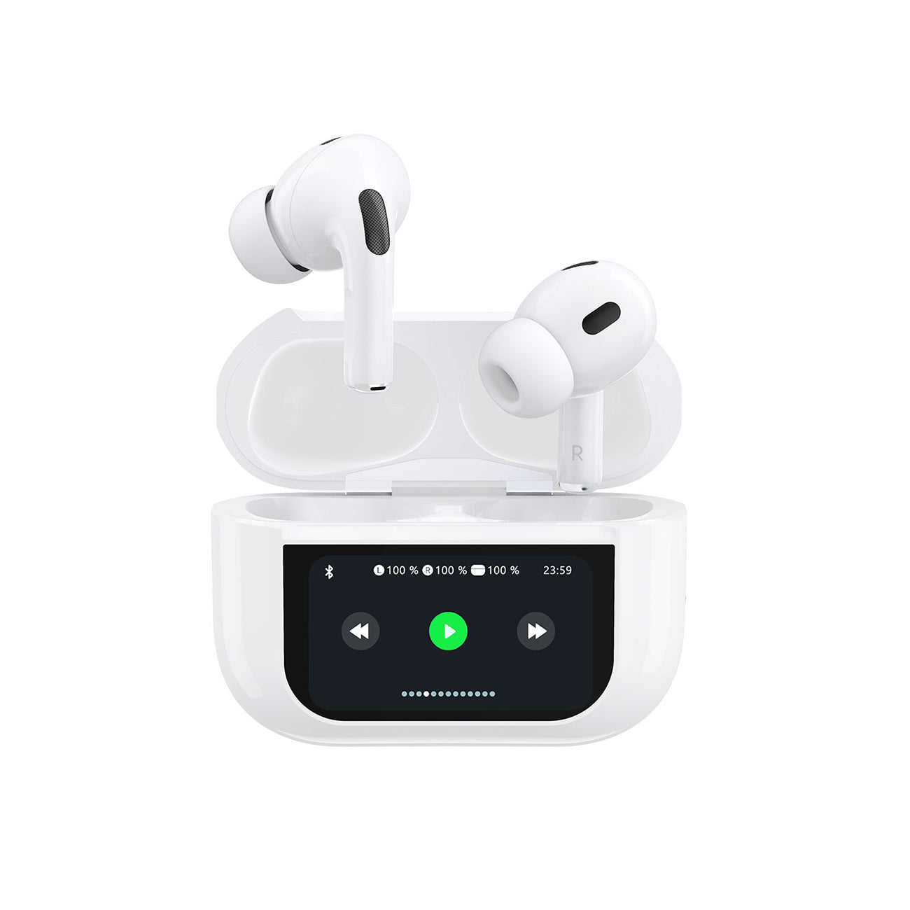 U19 in-ear TWS wireless Bluetooth 5.3 headphones with LED display - Carlat