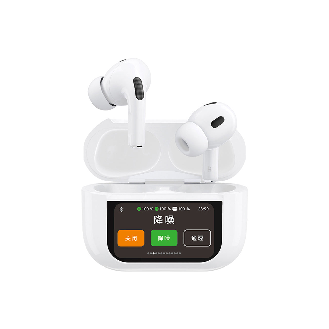 U19 in-ear TWS wireless Bluetooth 5.3 headphones with LED display - Carlat