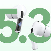 U19 in-ear TWS wireless Bluetooth 5.3 headphones with LED display - Carlat