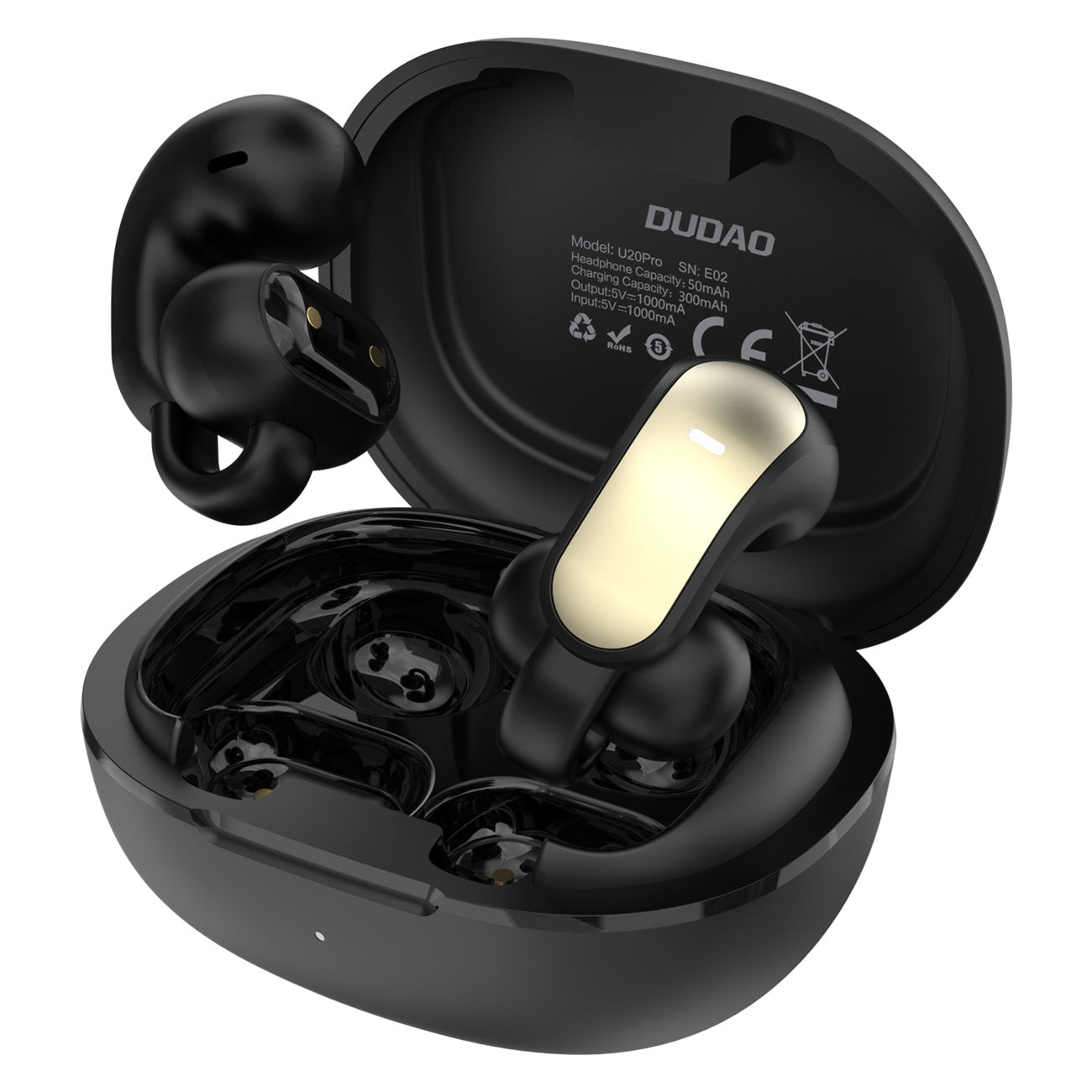 U20 Pro TWS Bluetooth wireless headphones - black - Carlat