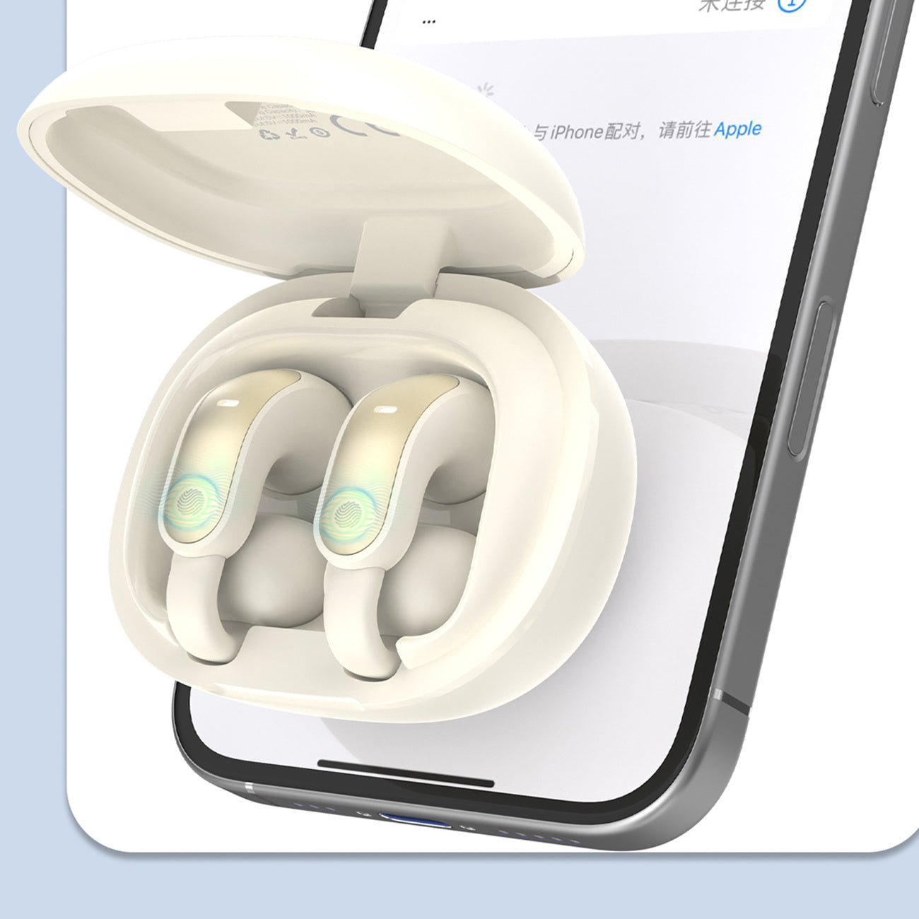 U20 Pro TWS Bluetooth wireless headphones - white - Carlat