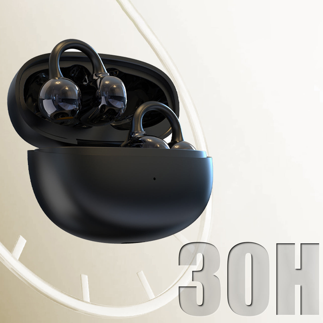 U20 TWS Bluetooth wireless headphones - black - Carlat