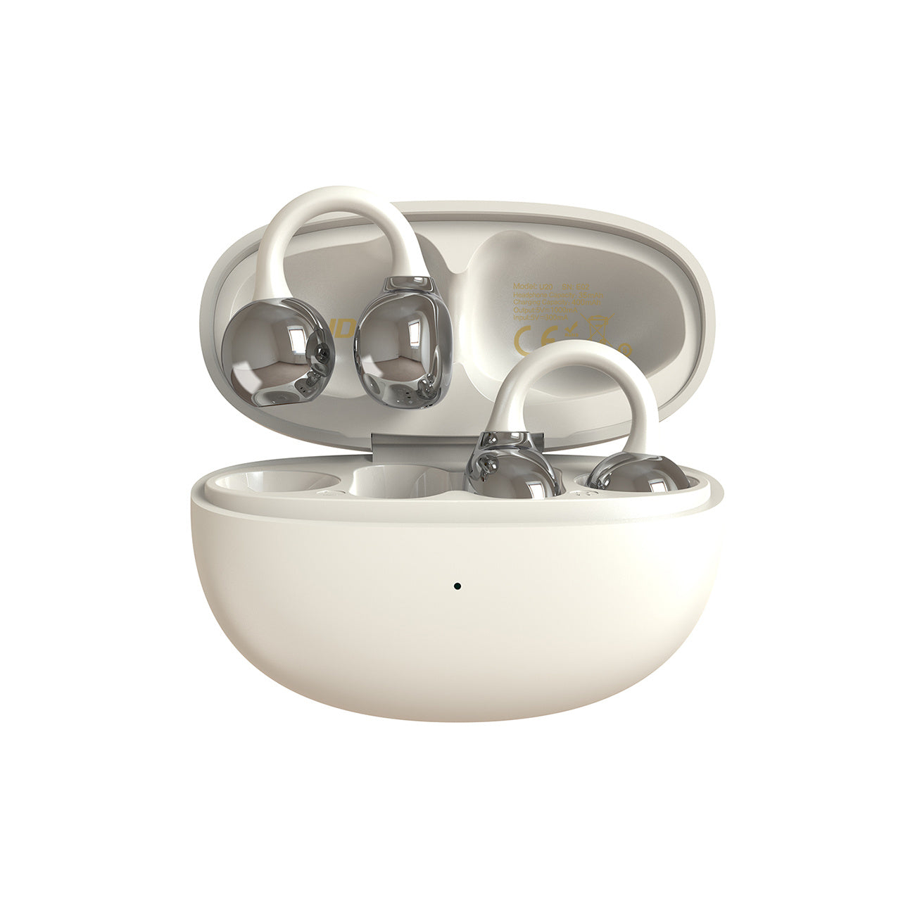 U20 TWS Bluetooth wireless headphones - white - Carlat