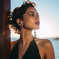 U21 TWS ANC ENC Bluetooth wireless headphones - black - Carlat