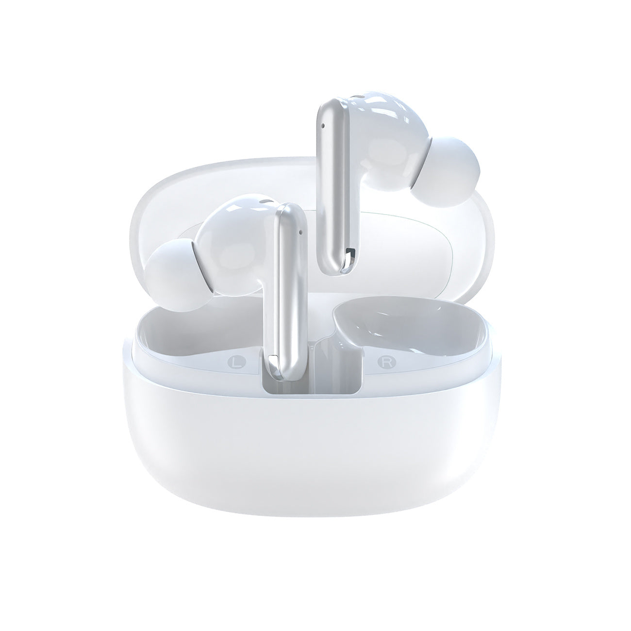 U21 TWS ANC ENC Bluetooth wireless headphones - white - Carlat