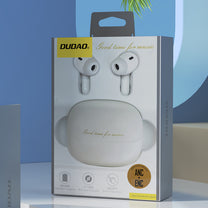 U21 TWS ANC ENC Bluetooth wireless headphones - white - Carlat