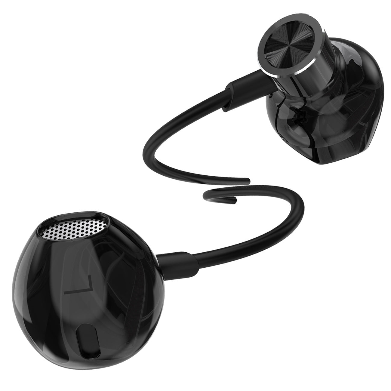 U5 Max Bluetooth wireless headphones with neckband - black - Carlat