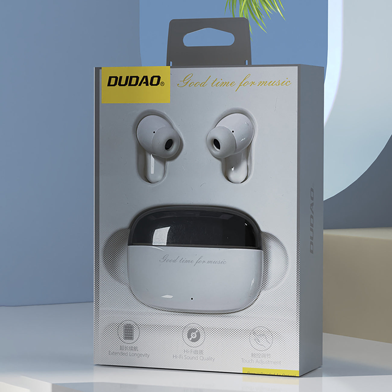U8 Pro TWS wireless in-ear headphones - white - Carlat