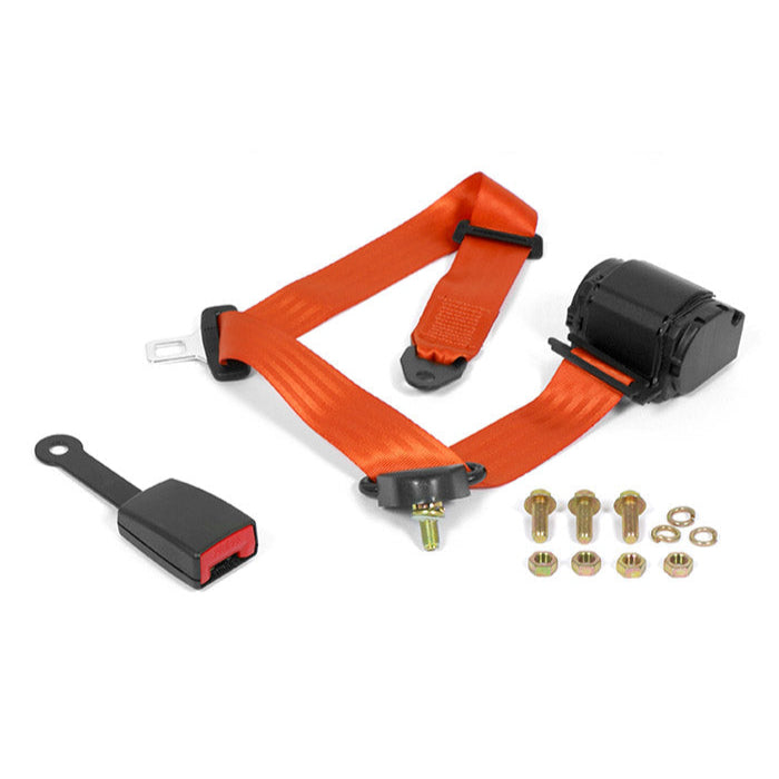 US Automatic 3 Point ELR - Multiple Lengths & Buckles (Fitting Kit) - Carlat