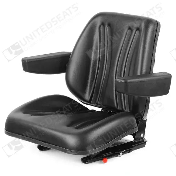 UnitedSeats ML4010 tractor suspension seat PVC - UnitedSeats Mechanical suspended seat