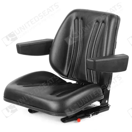 UnitedSeats ML4010 tractor suspension seat PVC - UnitedSeats Mechanical suspended seat