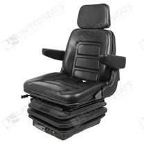 UnitedSeats CS85/H90 tractor suspension seat PVC - UnitedSeats Mechanical suspended seat