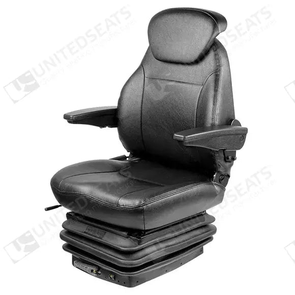 UnitedSeats CS85/C1 construction suspension seat PVC - UnitedSeats Mechanical suspended seat