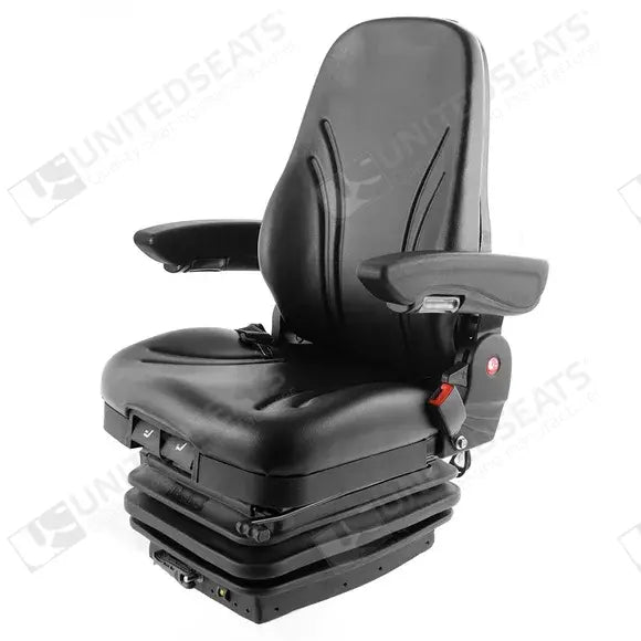UnitedSeats CS85/C7 construction suspension seat PVC - UnitedSeats Mechanical suspended seat