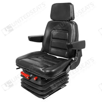 UnitedSeats MGV84/Top15 tractor suspension seat PVC - UnitedSeats Mechanical suspended seat