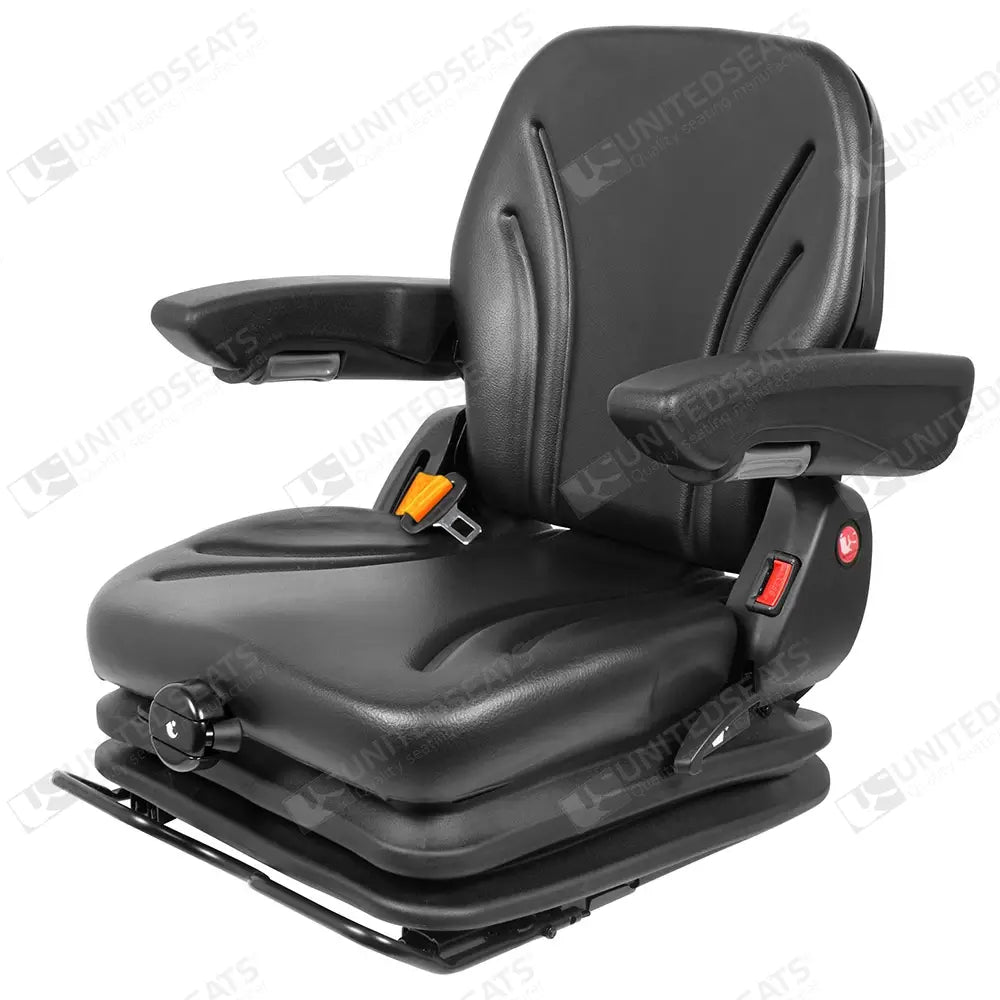UnitedSeats MGV35 forklift suspension seat PVC - UnitedSeats Mechanical suspended seat (image 3)