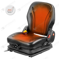 UnitedSeats MGV35 forklift suspension seat PVC - UnitedSeats Mechanical suspended seat (image 2)