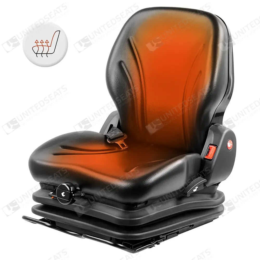 UnitedSeats MGV35 construction suspension seat PVC - UnitedSeats Mechanical suspended seat (image 2)