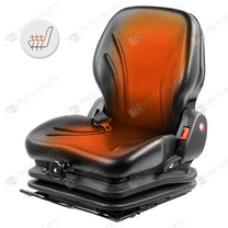 UnitedSeats MGV35 construction suspension seat PVC - UnitedSeats Mechanical suspended seat (image 2)
