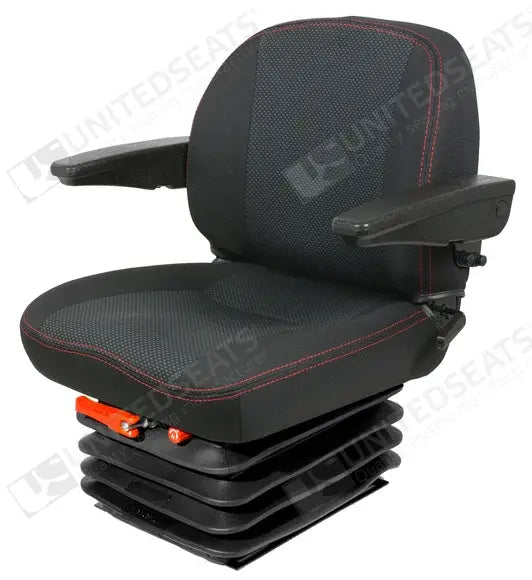 UnitedSeats MGV84/C6 tractor suspension seat fabric - UnitedSeats Mechanical suspended seat