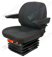 UnitedSeats MGV84/C6 tractor suspension seat fabric - UnitedSeats Mechanical suspended seat